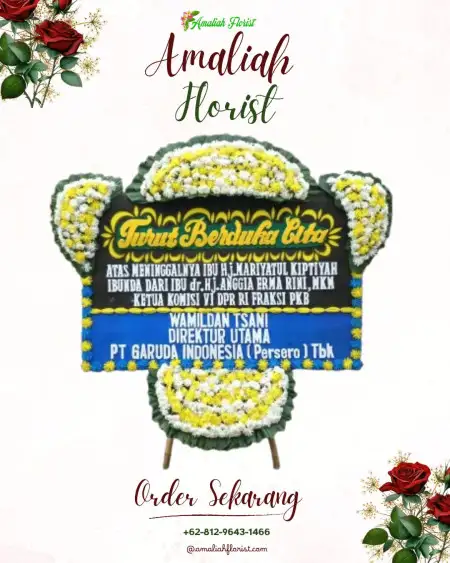 Papan Bunga Duka kebon kelapa